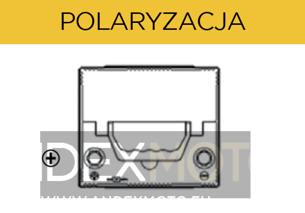 Akumulator 12V 50Ah CENTRA PLUS CB505