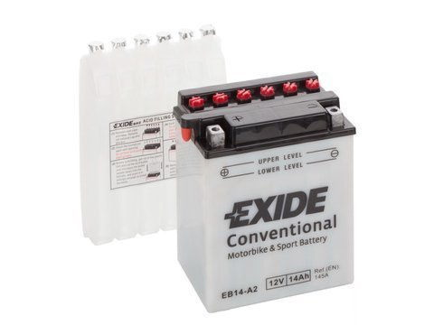 Battery 12V  14Ah YB14-A2 EXIDE