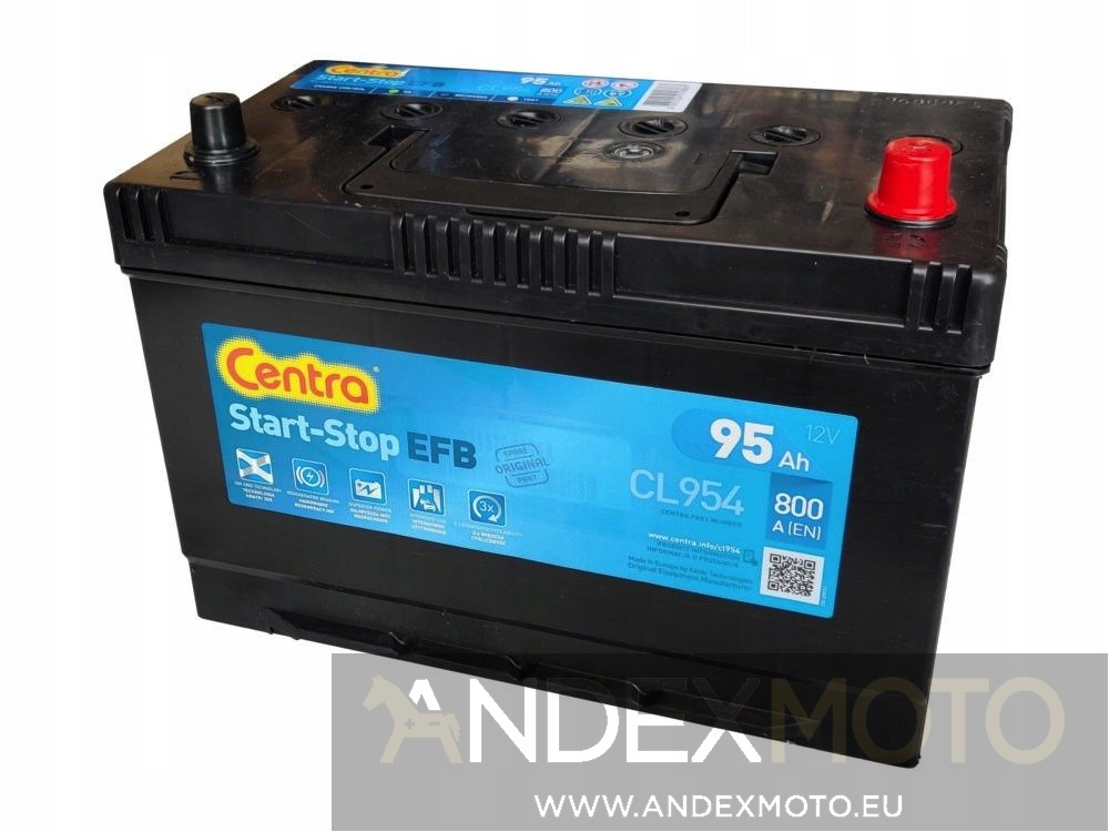 Battery 12V  80Ah CENTRA START-STOP EFB CL800