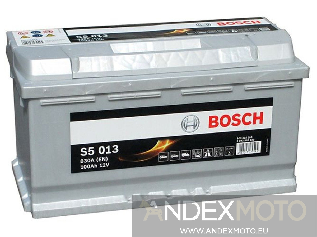 Akumulator 12V 100Ah BOSCH S5 S5013 H3 CA1000 G8