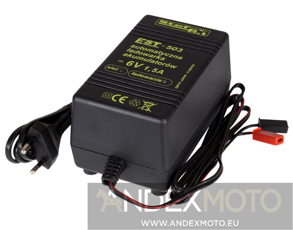 Ładowarka automatyczna EST-503  6V/1,5A