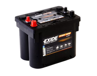 Battery 12V  50Ah EXIDE START AGM EM1000