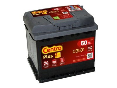 Akumulator 12V 50Ah CENTRA PLUS CB501