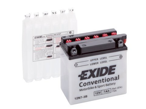 Akumulator EXIDE 12N7-3B CB7L-B 12N7-3B YB7L-A 7Ah