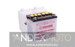 Akumulator kwasowo-ołowiowy 12N24-3A 24 Ah Moretti