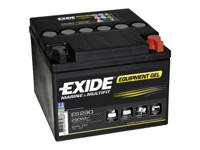 Battery 12V  25Ah EXIDE EQUIPMENT GEL ES290