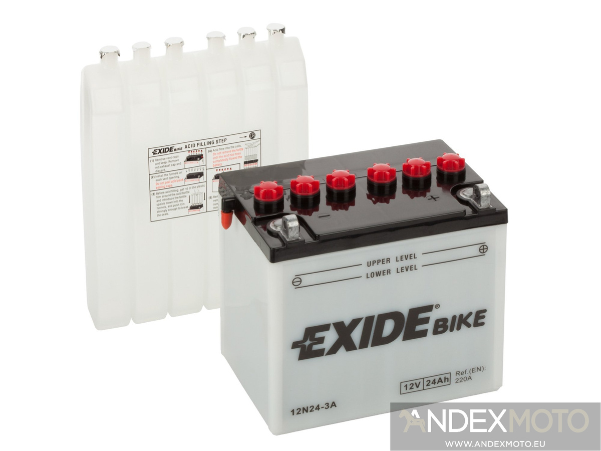 Akumulator EXIDE 12N24-3A 12V 24Ah