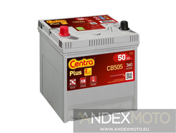 Akumulator 12V 50Ah CENTRA PLUS CB505