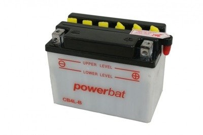 Akumulator Powerbat 4Ah CB4L-B YB4L-B EB4L-B