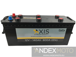 Akumulator ciężarowy AXIS 12V 140Ah 800A