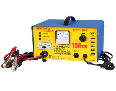 Ładowarka automatyczna EST-516M 12V/15A