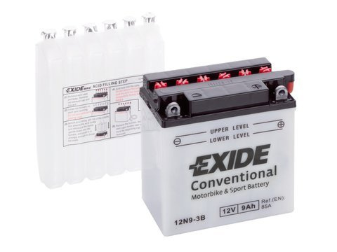 Akumulator EXIDE 12N9-3B (YB9L-B) 12V 9Ah