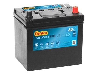 Akumulator 12V 60Ah CENTRA START-STOP EFB CL604