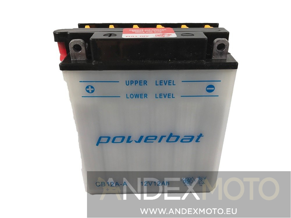 Battery 12 V 12 Ah POWERBAT CB12A-A