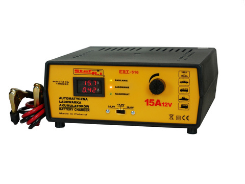 Ładowarka automatyczna EST-516 P/12V/15A