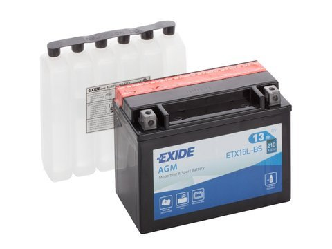 Akumulator EXIDE ETX15L-BS YTX15L-BS CBTX15L- 13Ah