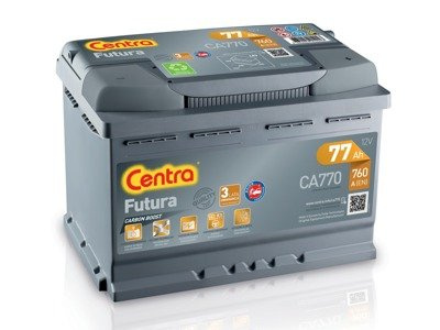 Akumulator 12V 77Ah CENTRA FUTURA CARBON CA770