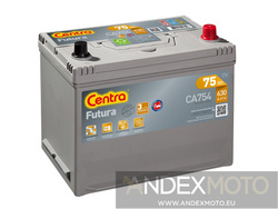 Akumulator 12V 75Ah CENTRA FUTURA CARBON CA754