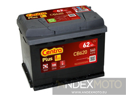 Akumulator 12V 62Ah CENTRA PLUS CB620