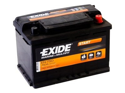 Akumulator 12V  74Ah EXIDE START EN750