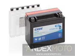 Akumulator EXIDE ETX20H-BS YTX20H-BS CBTX20H- 18Ah