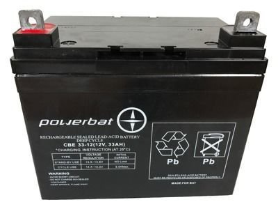 Battery 12 V  33 Ah VRLA