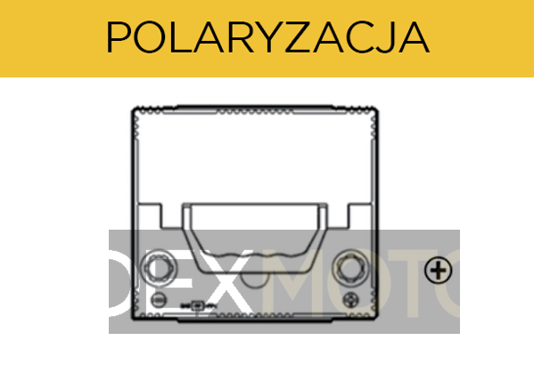 Akumulator 12V 50Ah CENTRA PLUS CB504