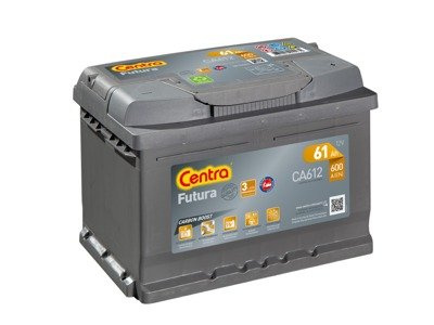 Akumulator 12V 60Ah CENTRA FUTURA CARBON CA612
