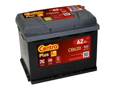 Akumulator 12V 62Ah CENTRA PLUS CB620 S4005 D24