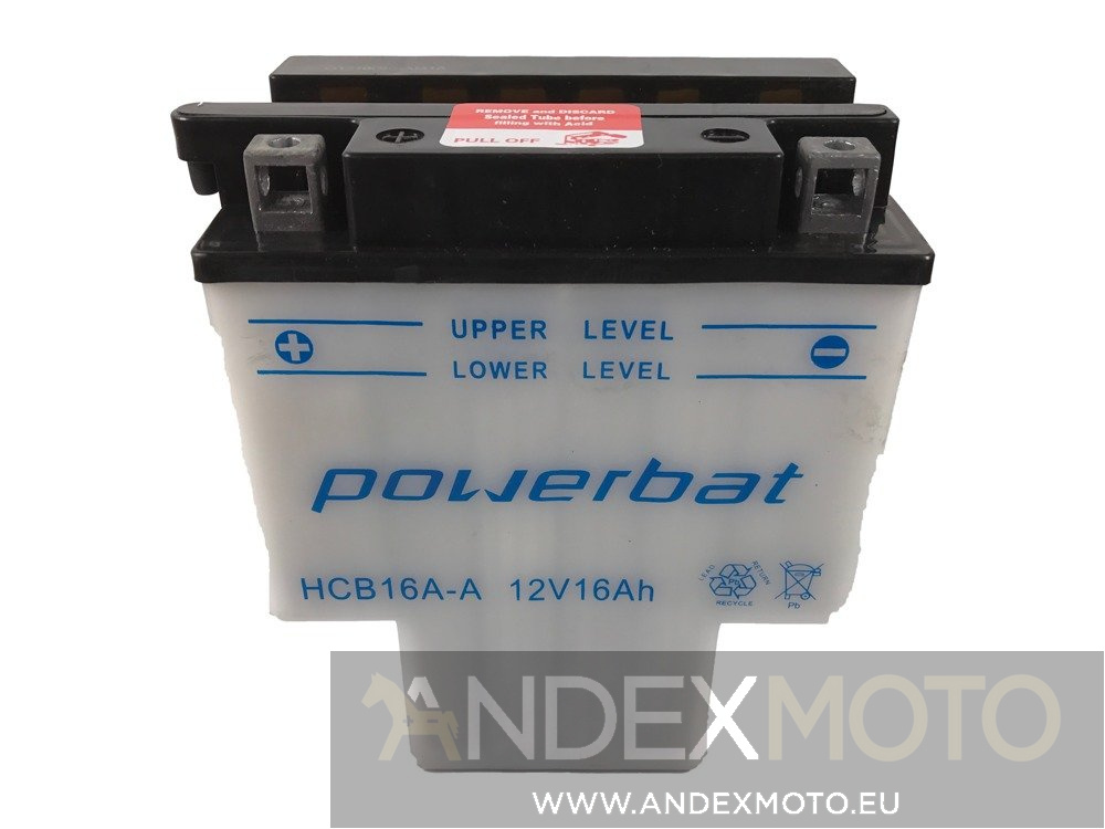 Battery 12 V 16 Ah POWERBAT HCB16A-A