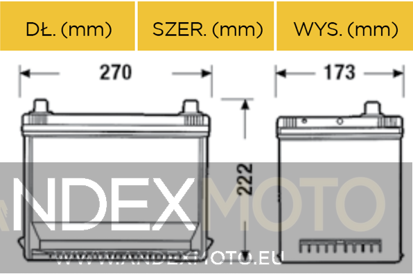 Akumulator 12V 70Ah S4027 BOSCH S4