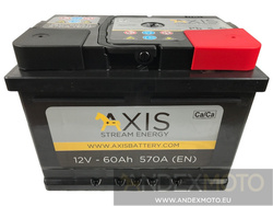 Akumulator AXIS 12V 60Ah 570A