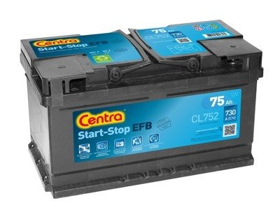 Akumulator 12V  75Ah CENTRA START-STOP EFB CL752