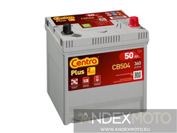 Akumulator 12V 50Ah CENTRA PLUS CB504