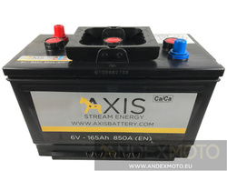 Akumulator ciężarowy AXIS 6V 165Ah 850A A165