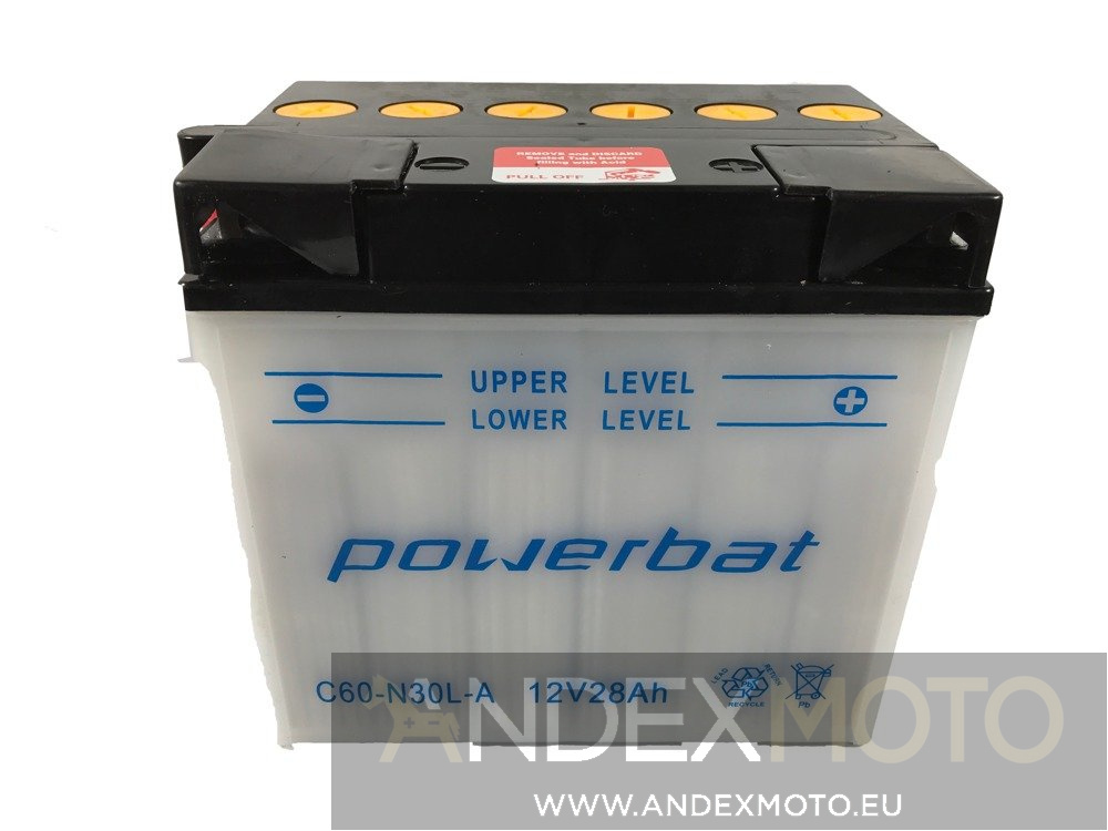 Battery 12 V 30 Ah POWERBAT C60-N30L-A