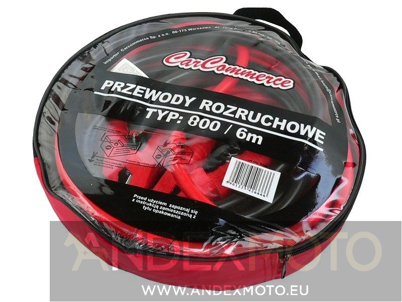 Przewody rozruchowe 800 A 6m