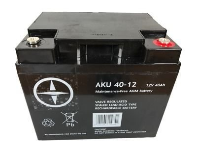 Battery 12 V  40 Ah VRLA