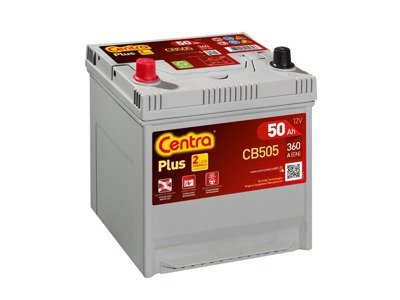 Akumulator 12V 50Ah CENTRA PLUS CB505