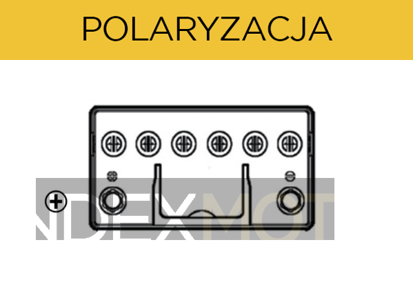 Akumulator 12V 45Ah CENTRA PLUS CB457