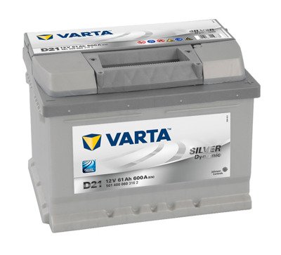 Akumulator 12V 61Ah D21 VARTA Silver