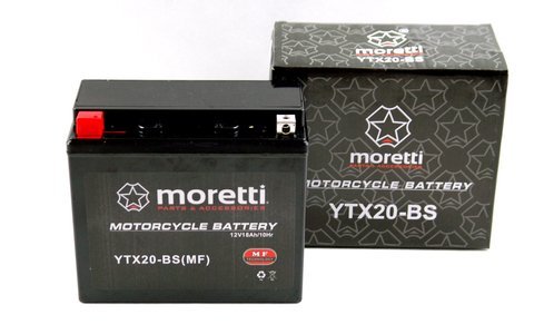 Akumulator AGM (Gel) MTX20-BS 18 Ah  Moretti