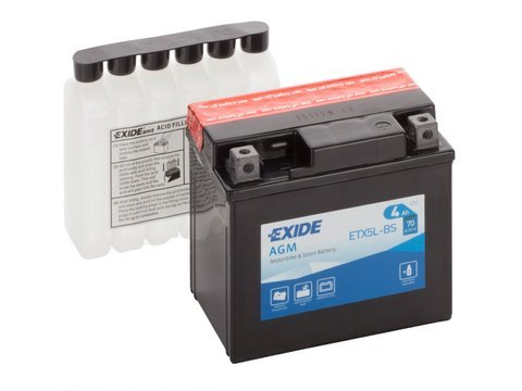 Akumulator EXIDE ETX5L-BS YTX5L-BS CBTX5L-BS 4Ah