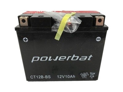 Akumulator Powerbat 10Ah CT12B-BS YT12B-BS ET12B-B