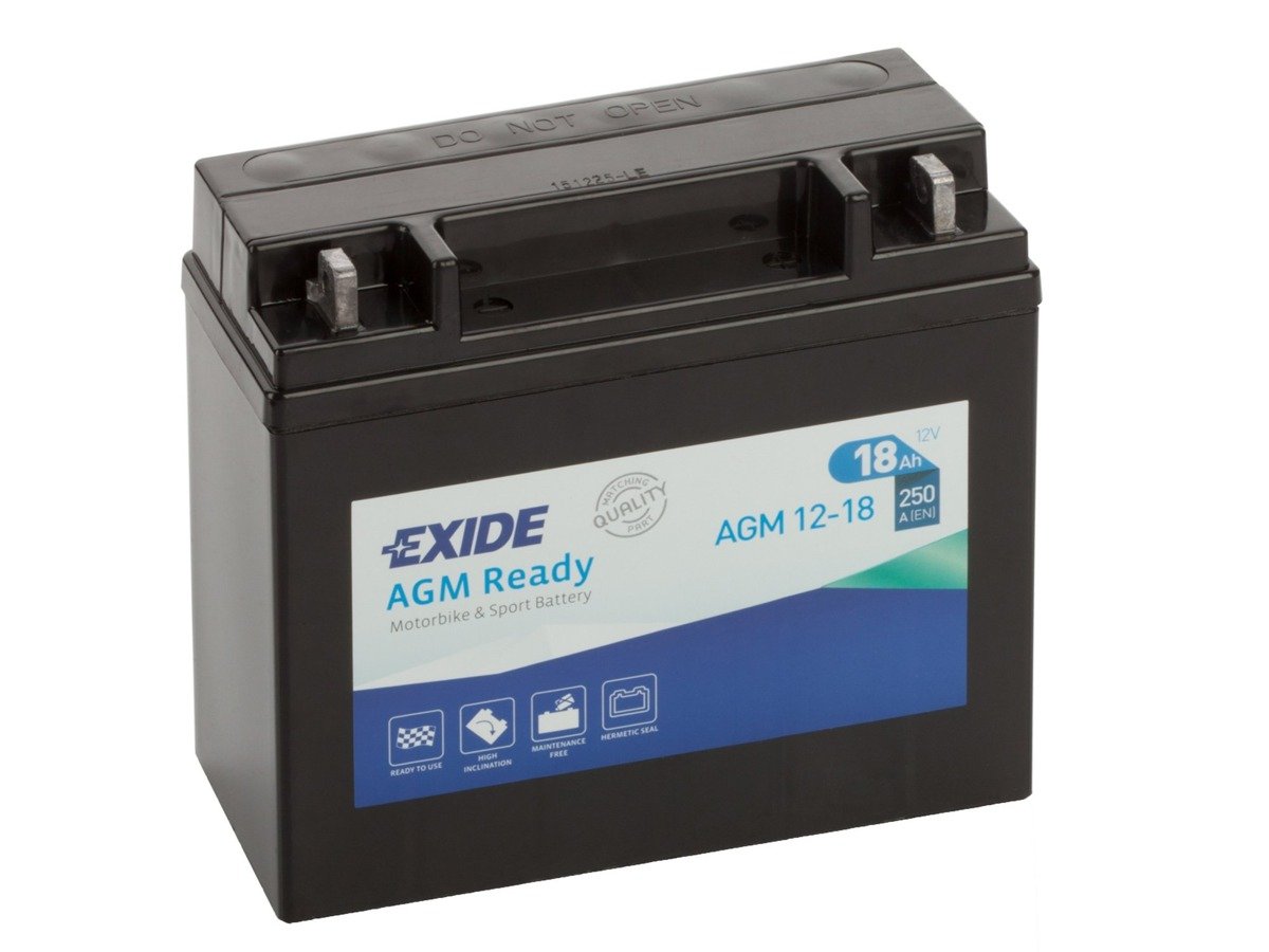 Akumulator EXIDE AGM12-18 51814 51913 YB16CL- 18Ah