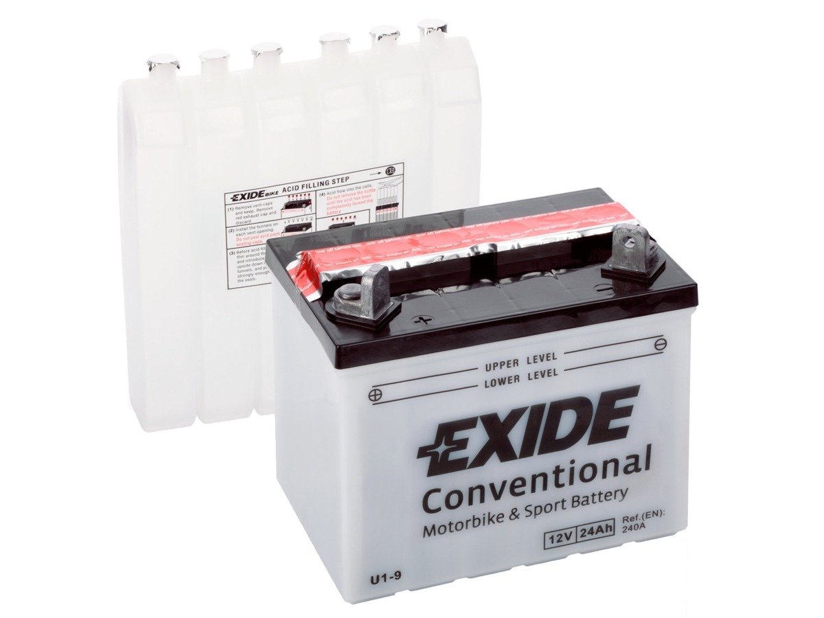 Akumulator EXIDE U1-9 12V 24Ah Kosiarka